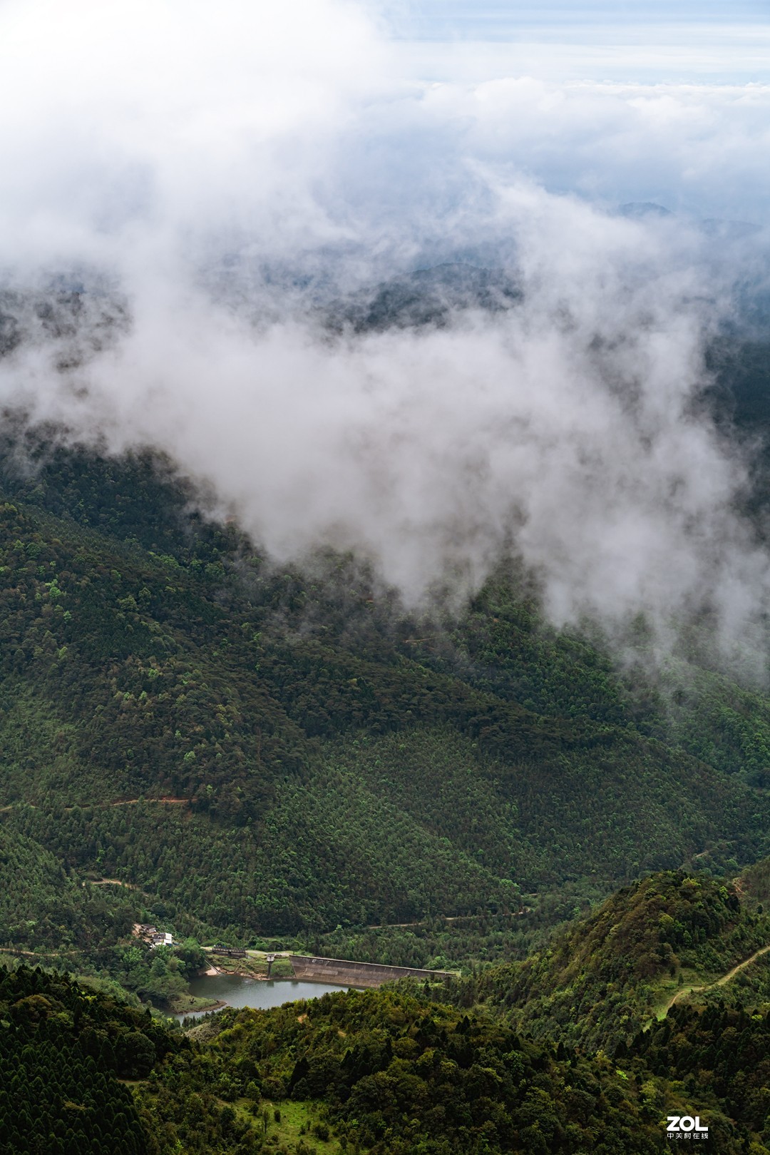 大容山三四月的几场云海