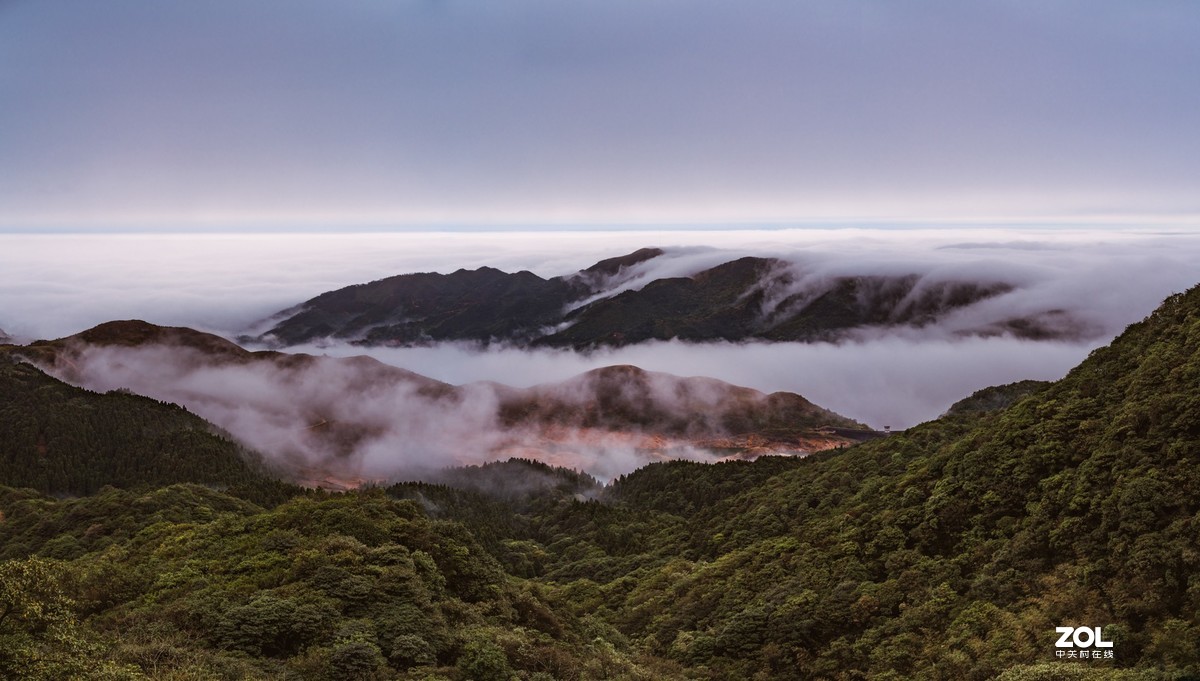 大容山三四月的几场云海