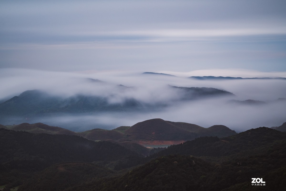 大容山三四月的几场云海