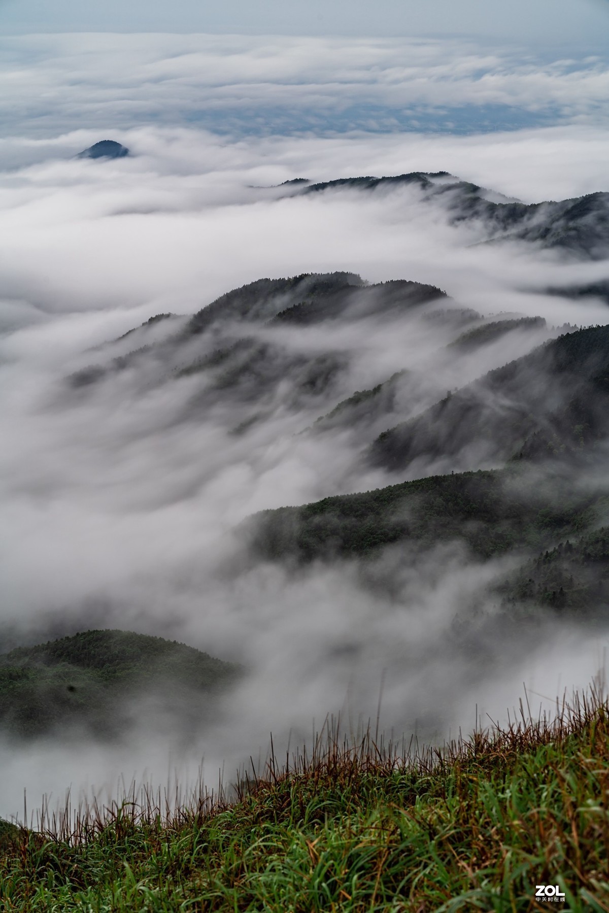 大容山三四月的几场云海