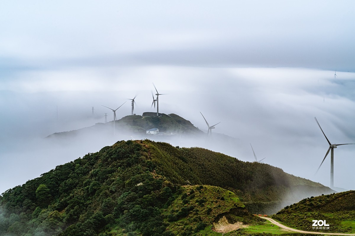 大容山三四月的几场云海