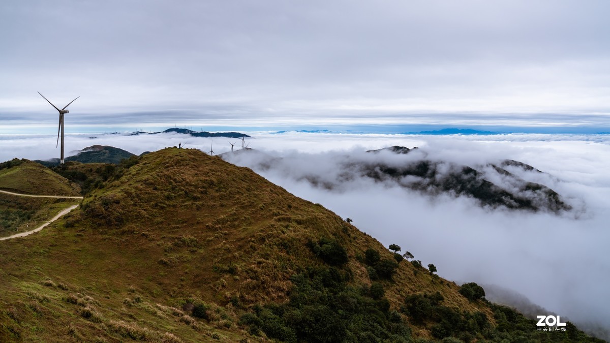 大容山三四月的几场云海