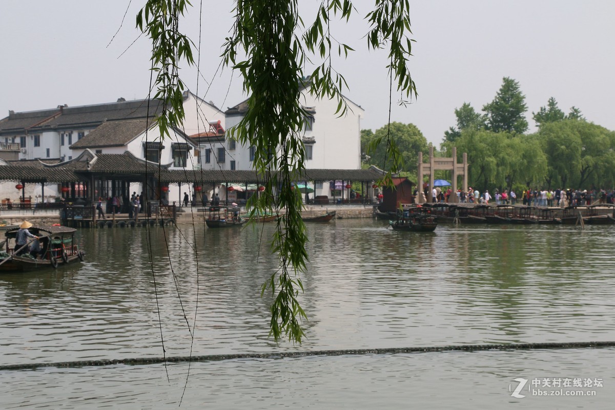 锦溪古镇泛舟