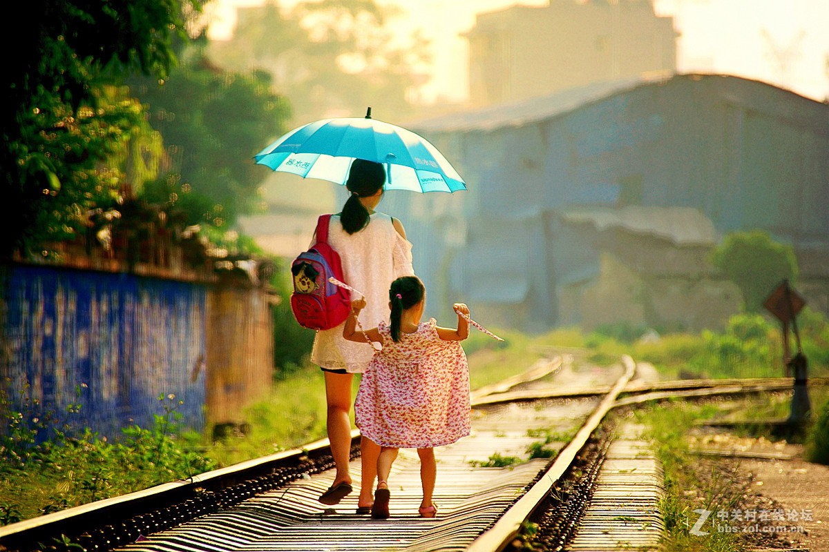 废弃铁路道口的蹲守抓拍
