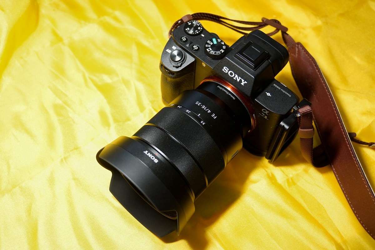 a7m2配fe1635mmf40zaoss镜头磨合逛商埸随拍