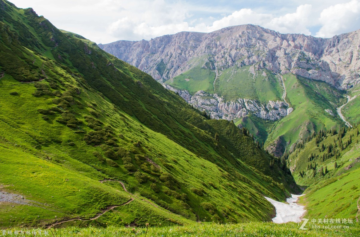 伊犁尼勒克蒙玛拉尔林场穿越
