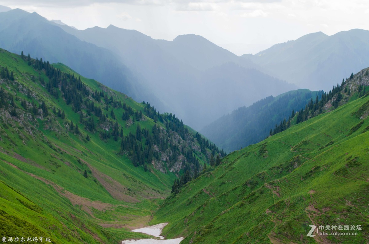 伊犁尼勒克蒙玛拉尔林场穿越