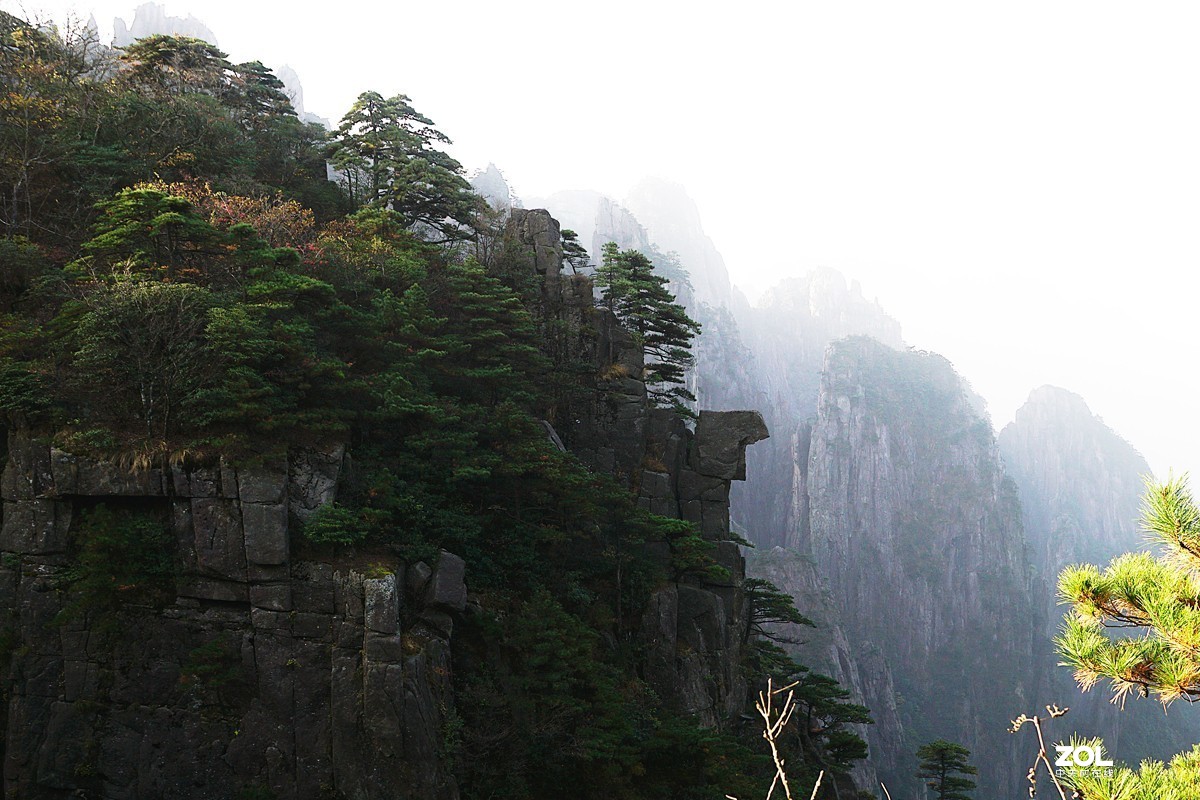 黄山  仙人晒靴
