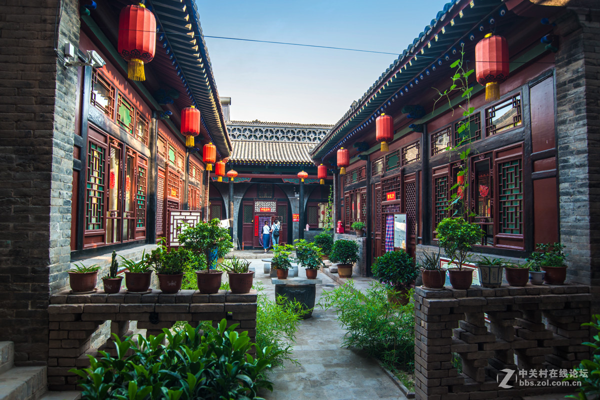 平遥古城4华丽的民居院落