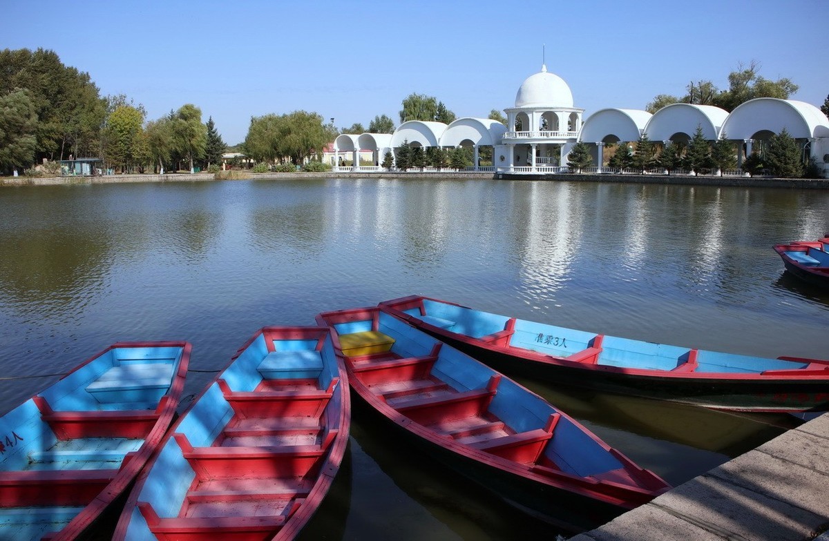 太陽島公園太陽湖