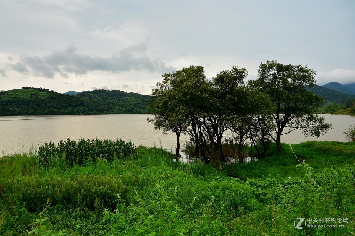 安徽庐江风光金汤湖