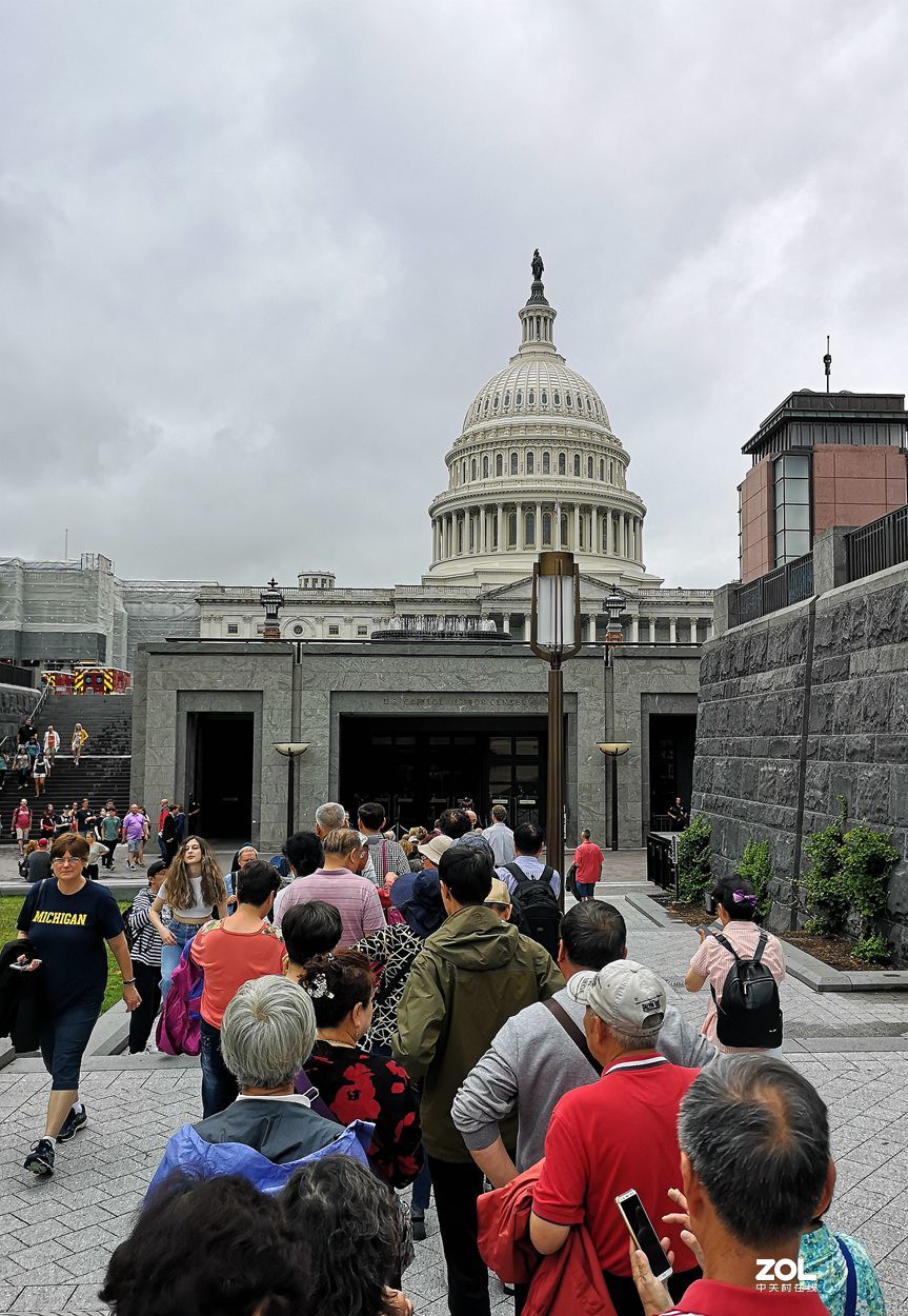 华盛顿 街拍 参观国会