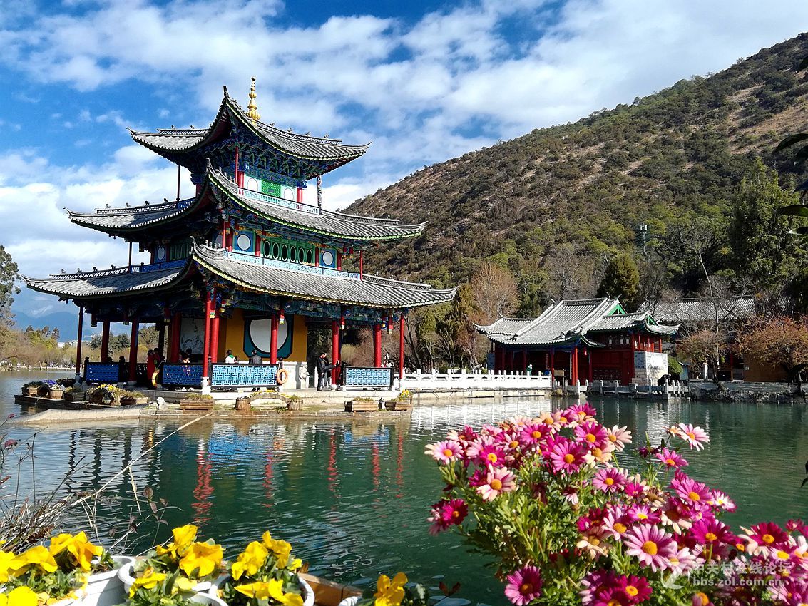 丽江古城手机板4黑龙潭公园