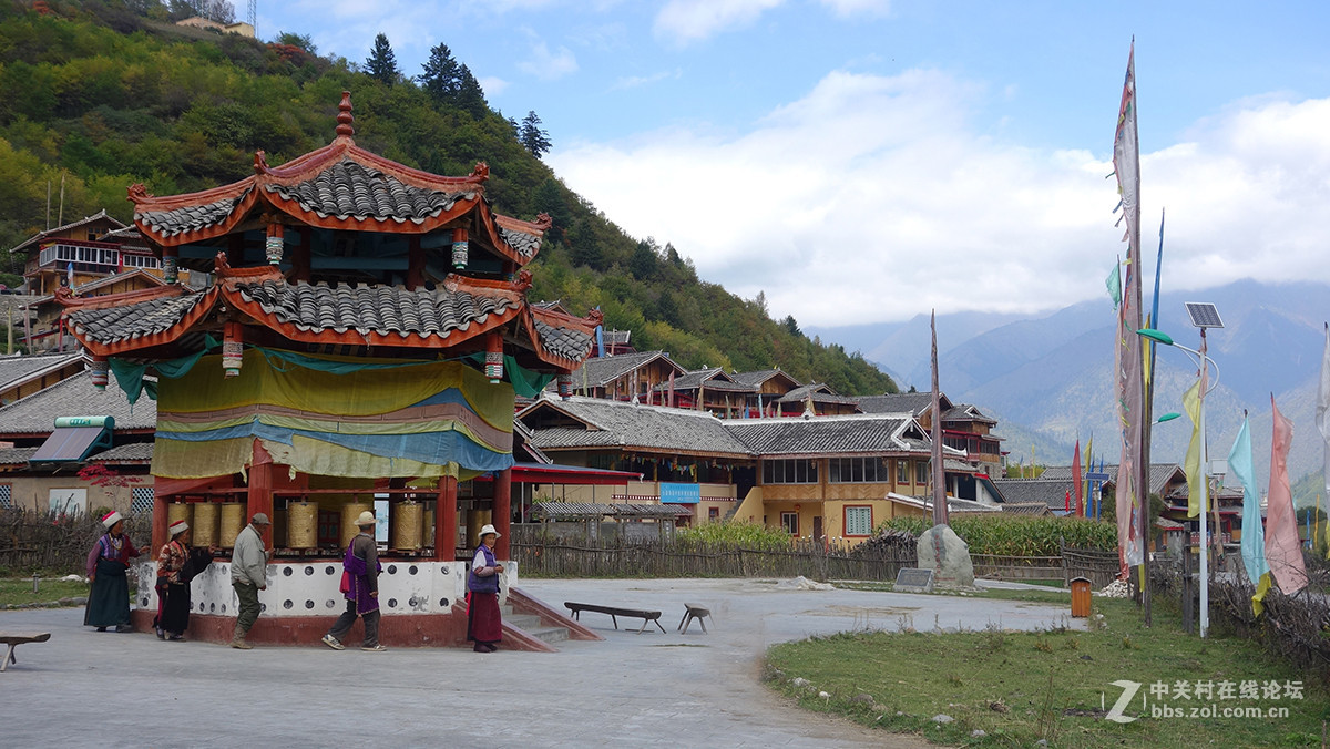 走进藏寨——中渣沟