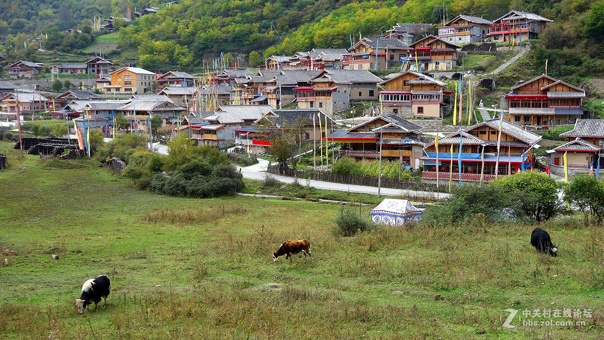 走进藏寨——中渣沟