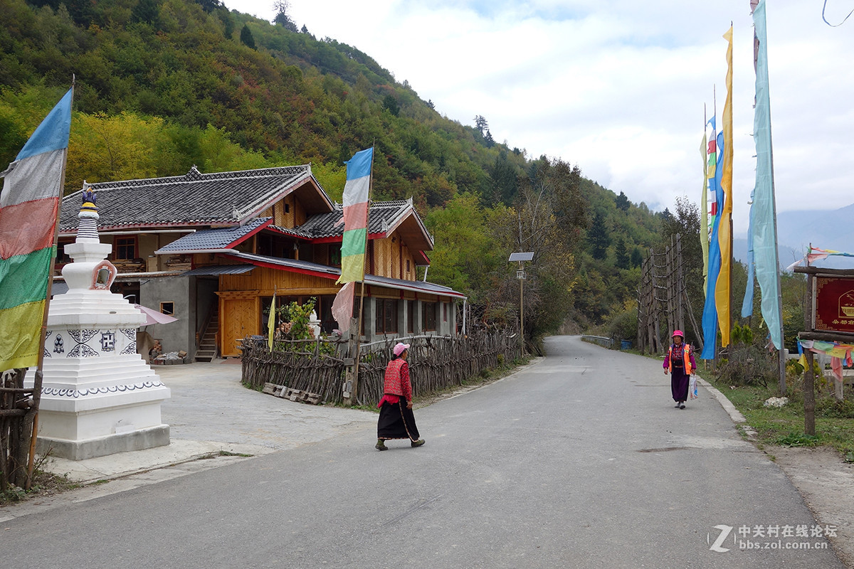 走进藏寨——中渣沟
