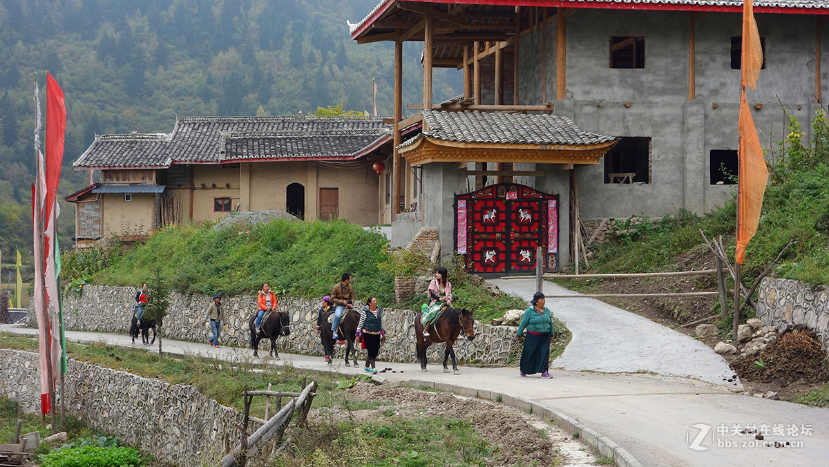 走进藏寨——中渣沟