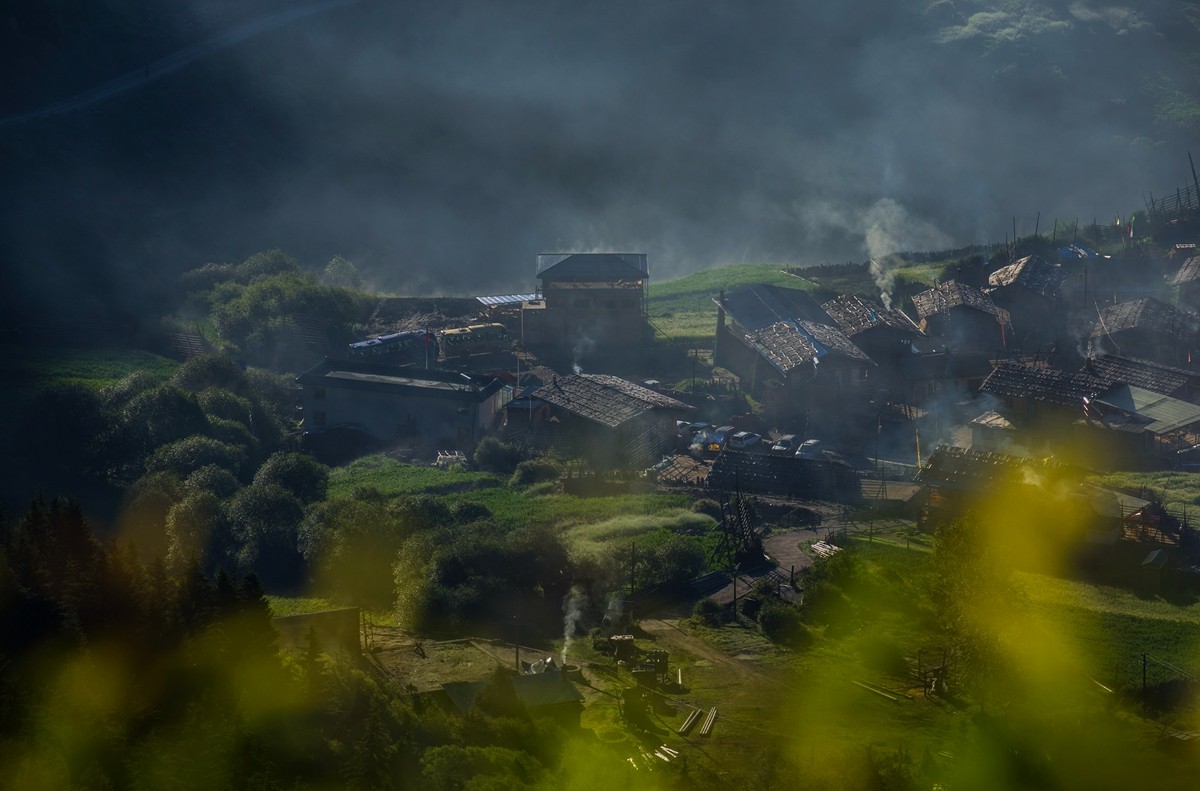 一组扎尕那风光，贺好友“雲龍觀海”再挑重担！