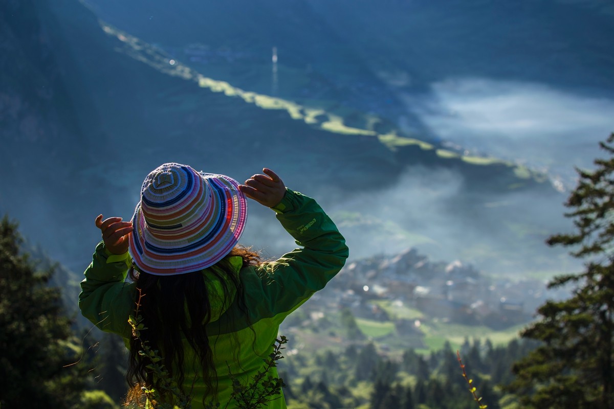 一组扎尕那风光，贺好友“雲龍觀海”再挑重担！
