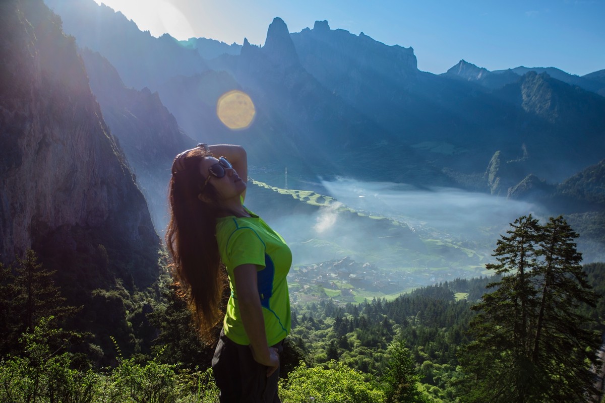 一组扎尕那风光，贺好友“雲龍觀海”再挑重担！