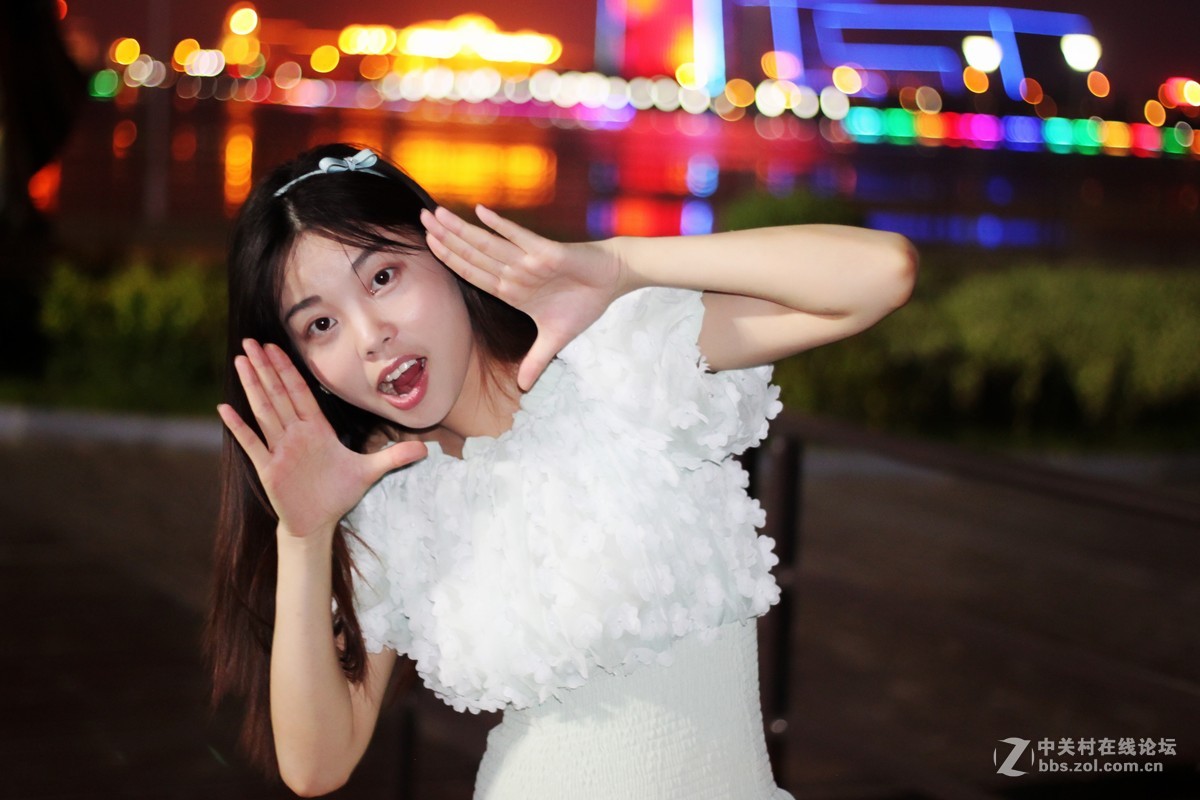 小痰盂夜景人像 新人拍片跪求指导