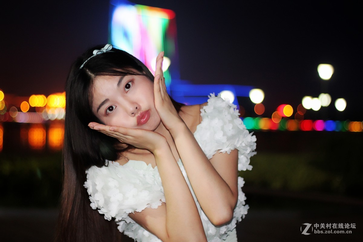 小痰盂夜景人像 新人拍片跪求指导