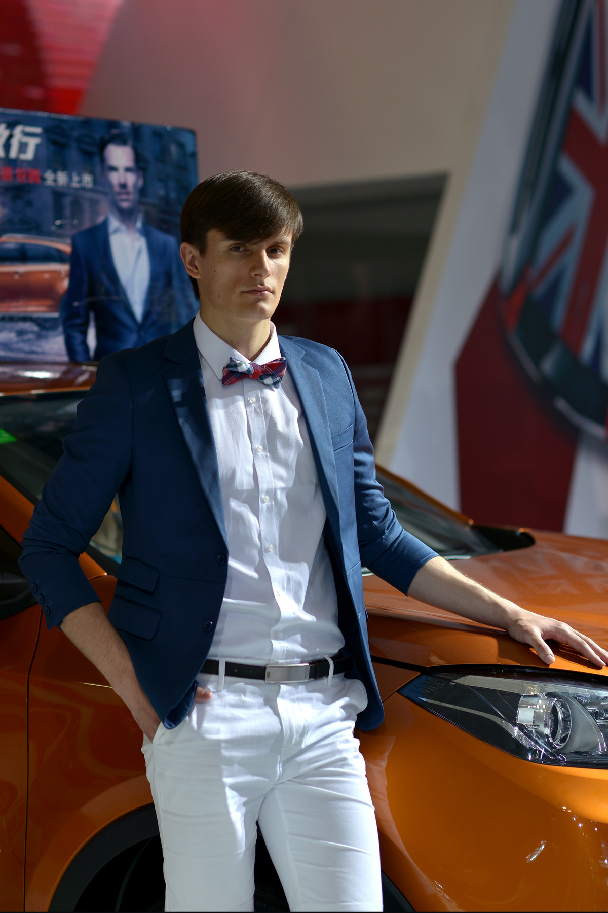 2015中国甘肃兰州汽车博览会男模