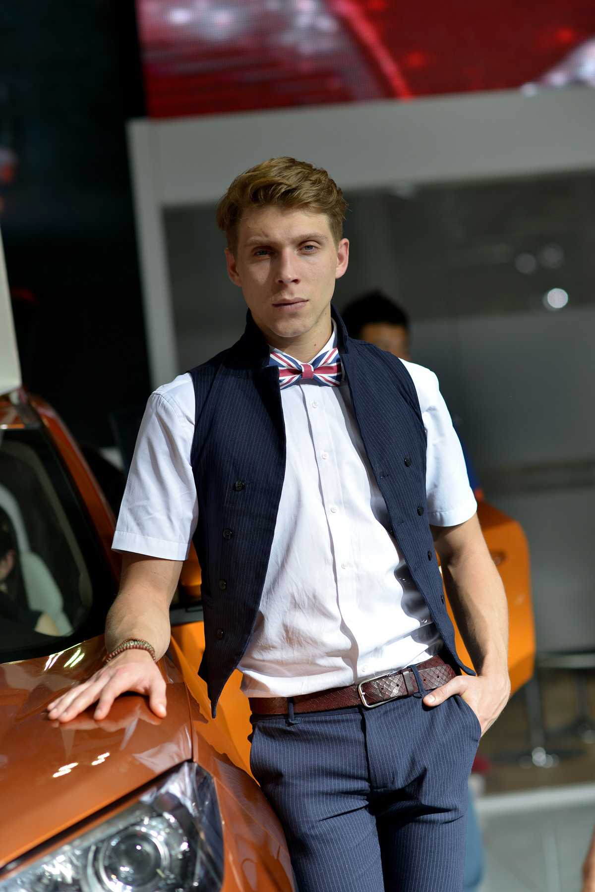 2015中国甘肃兰州汽车博览会男模