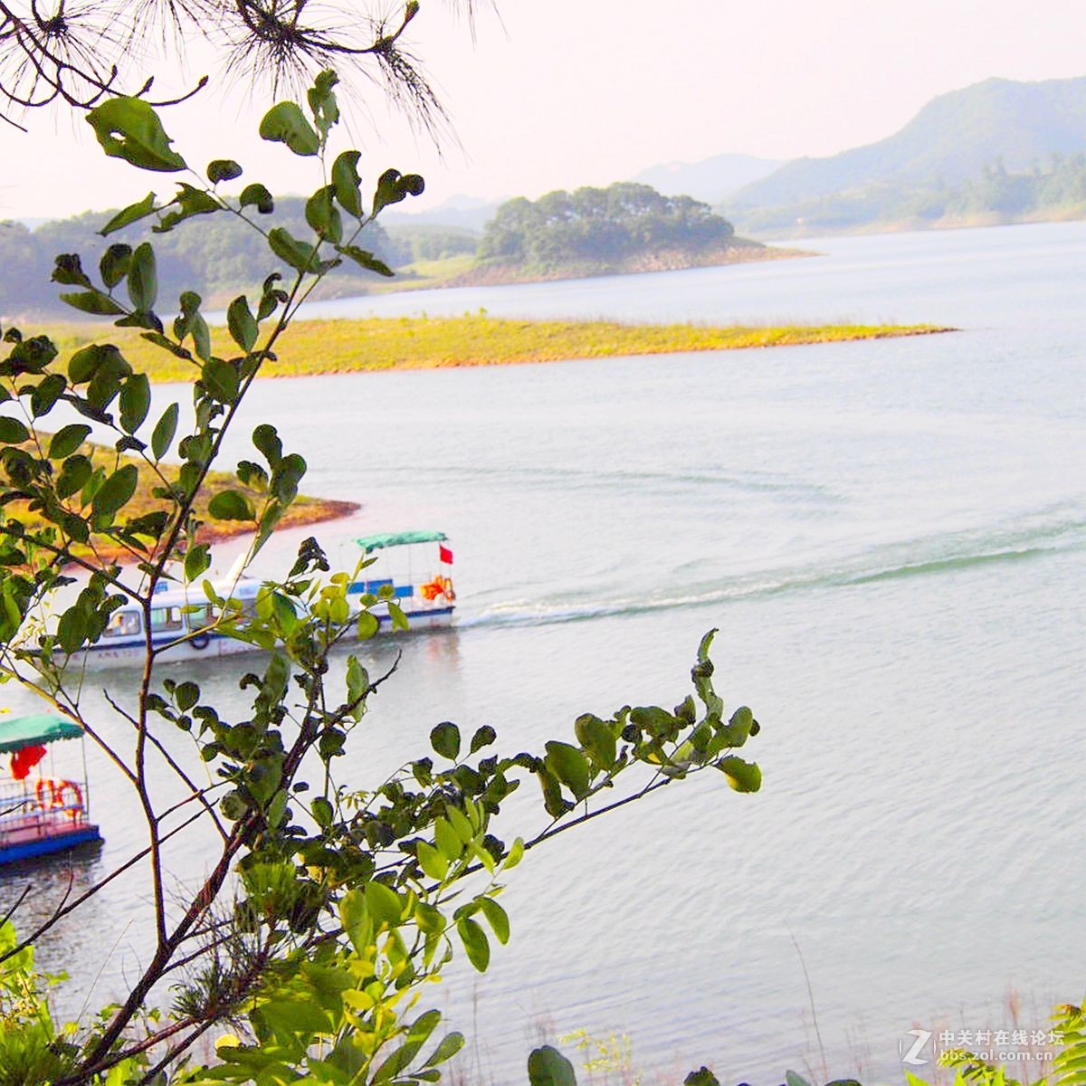 信阳南湾湖水利风景区自然风光剪影