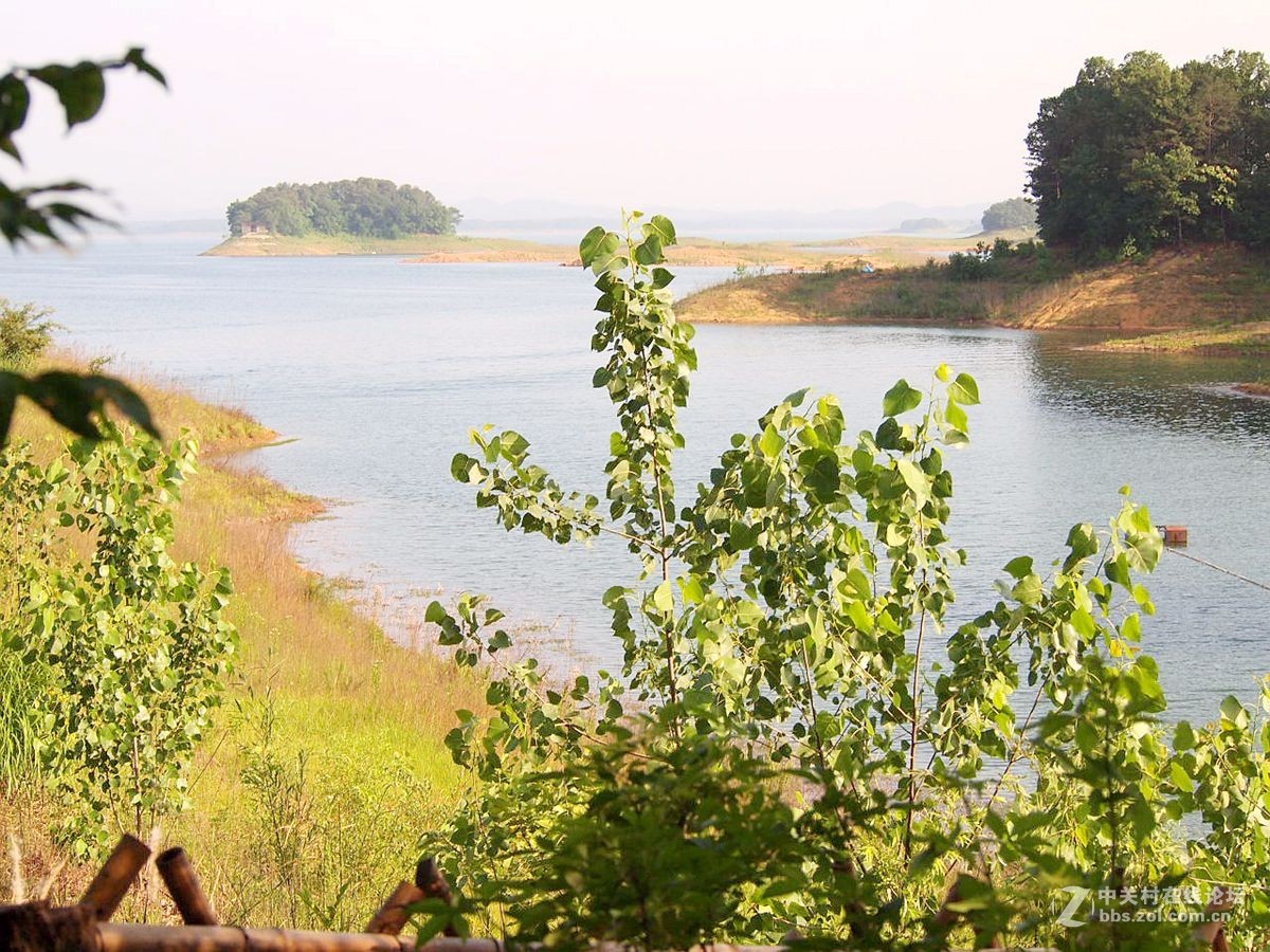 信阳南湾湖水利风景区自然风光剪影
