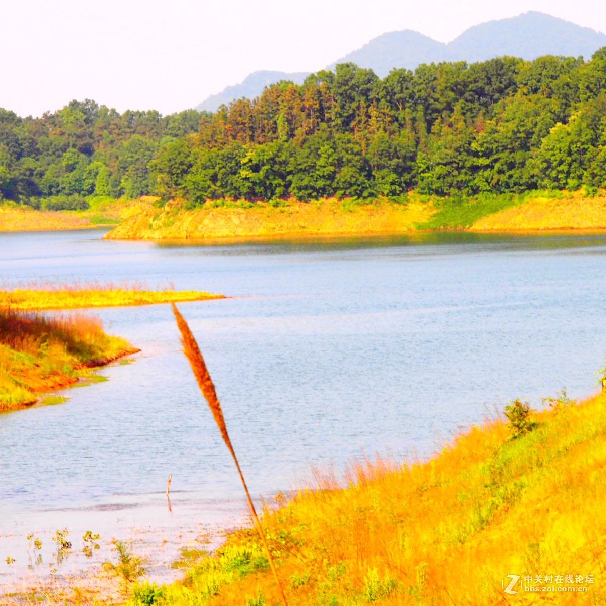 信阳南湾湖水利风景区自然风光剪影