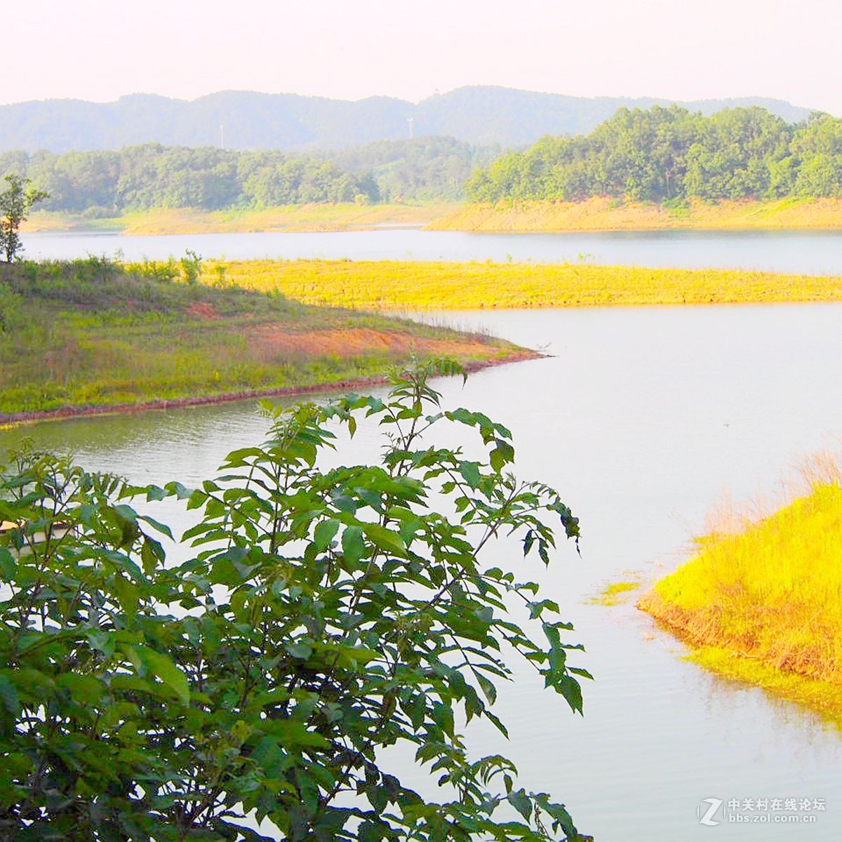 信阳南湾湖水利风景区自然风光剪影