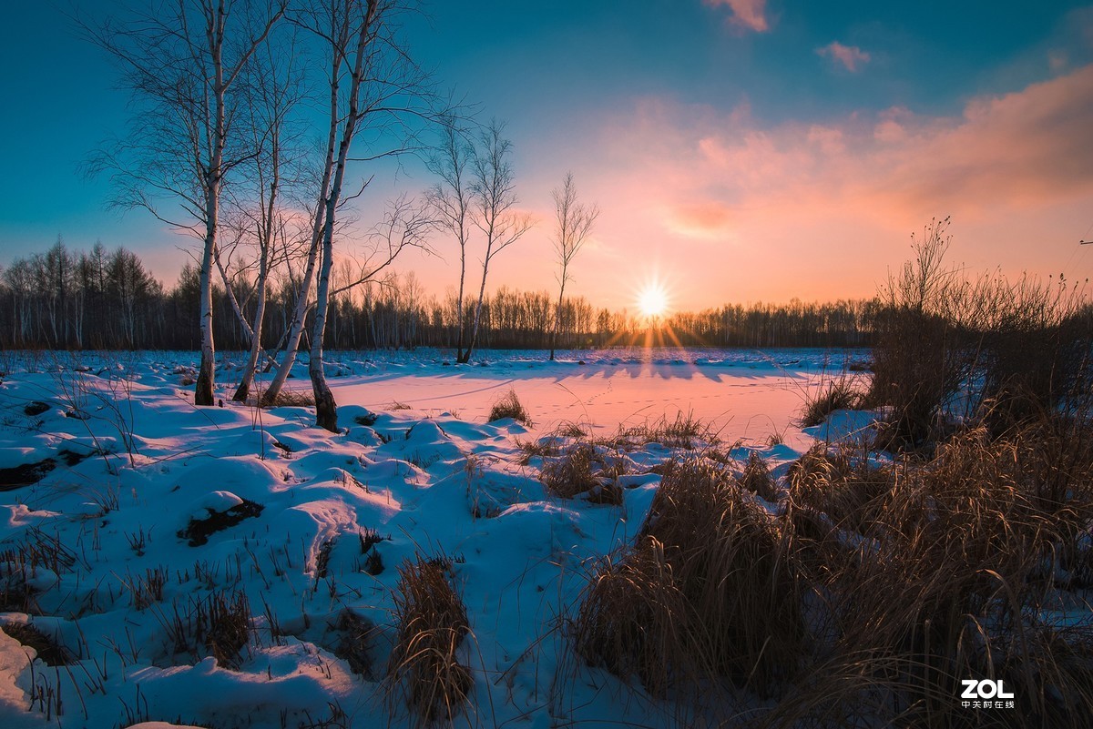 大平台景区附近---几张晚霞的片子
