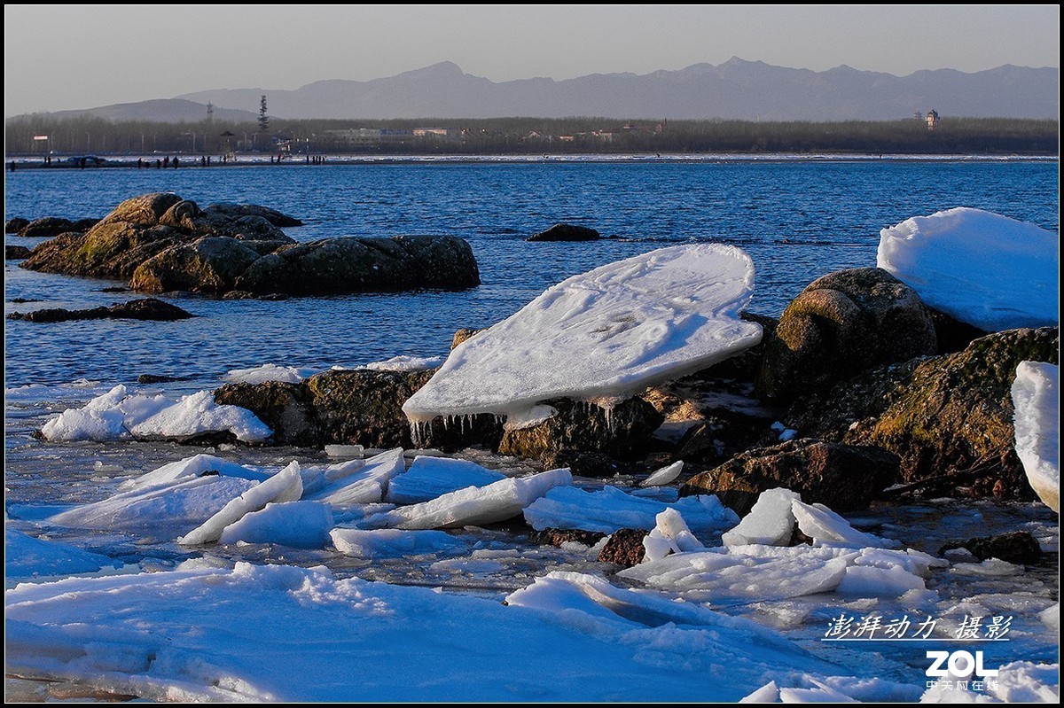 渤海湾的海冰（秦皇岛）二