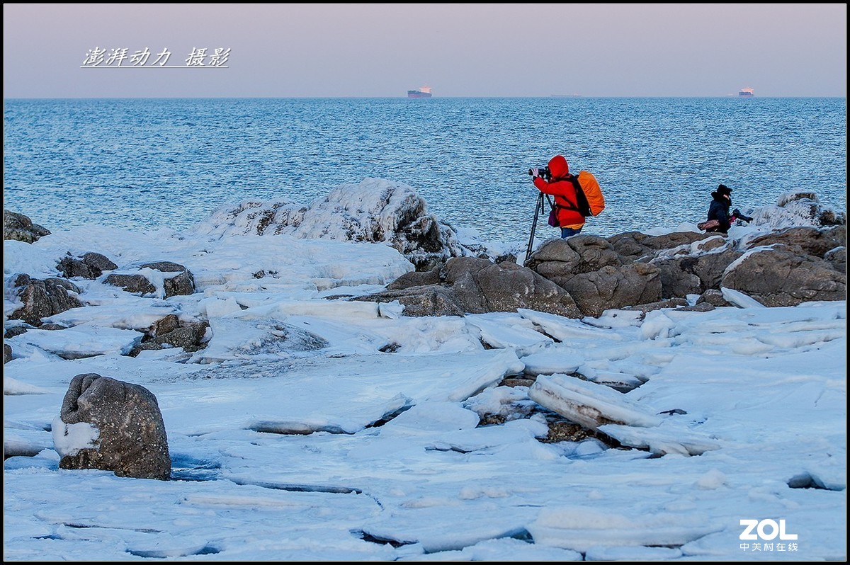 渤海湾的海冰（秦皇岛）二
