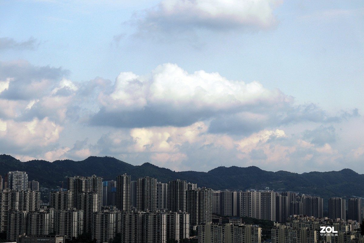 EOS M6 城市蓝天白云