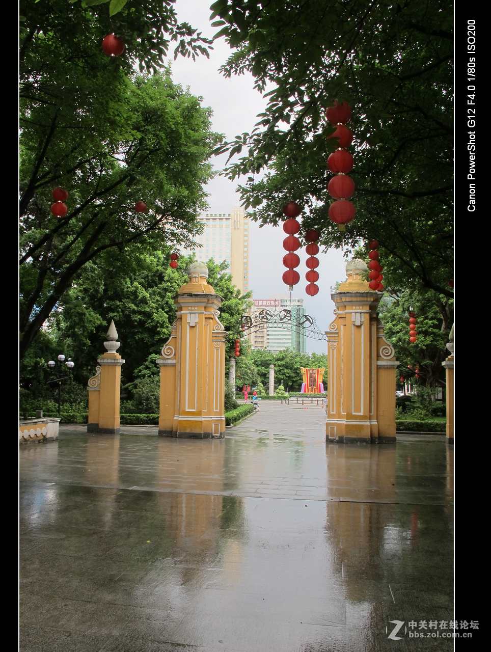 G12拍广州市中心点。