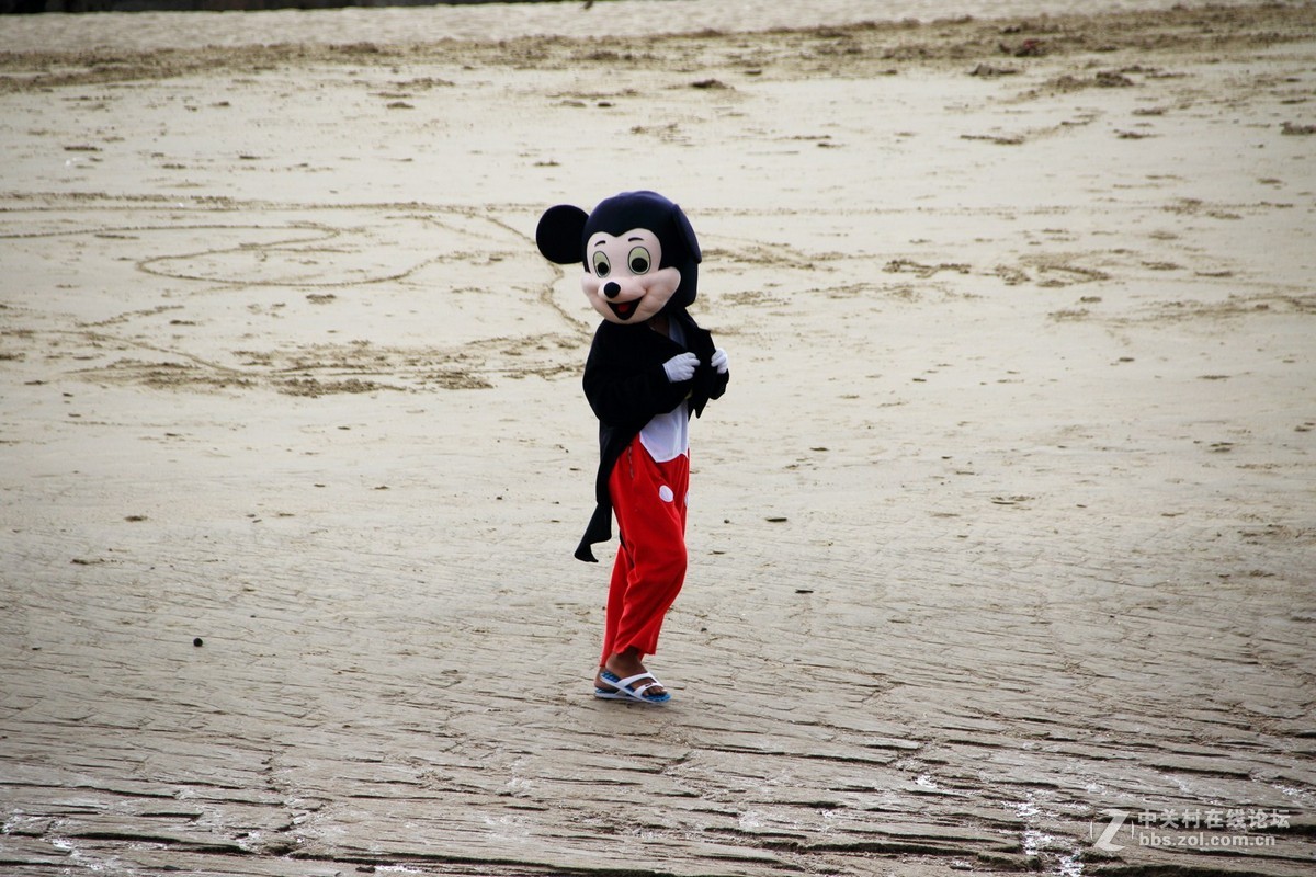 神态可掬的米老鼠