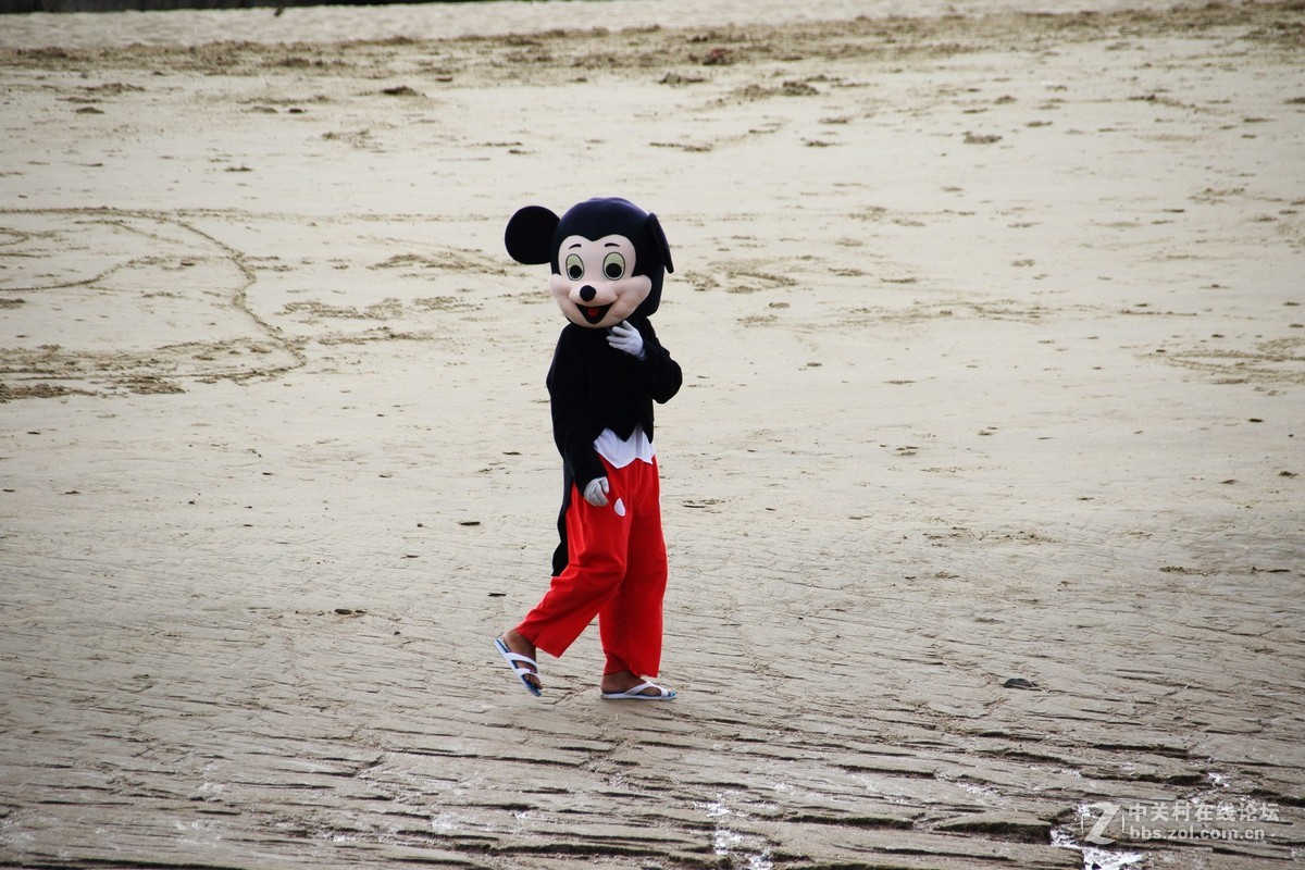 神态可掬的米老鼠