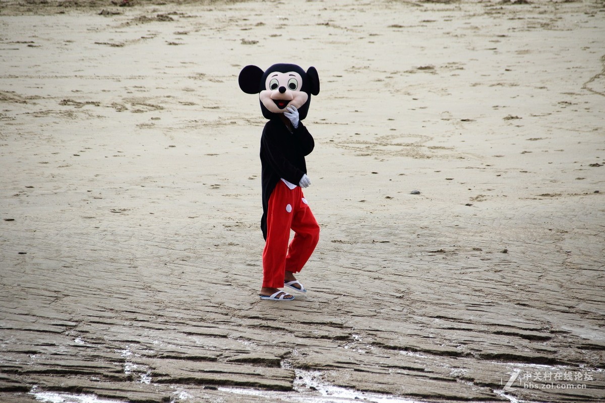 神态可掬的米老鼠