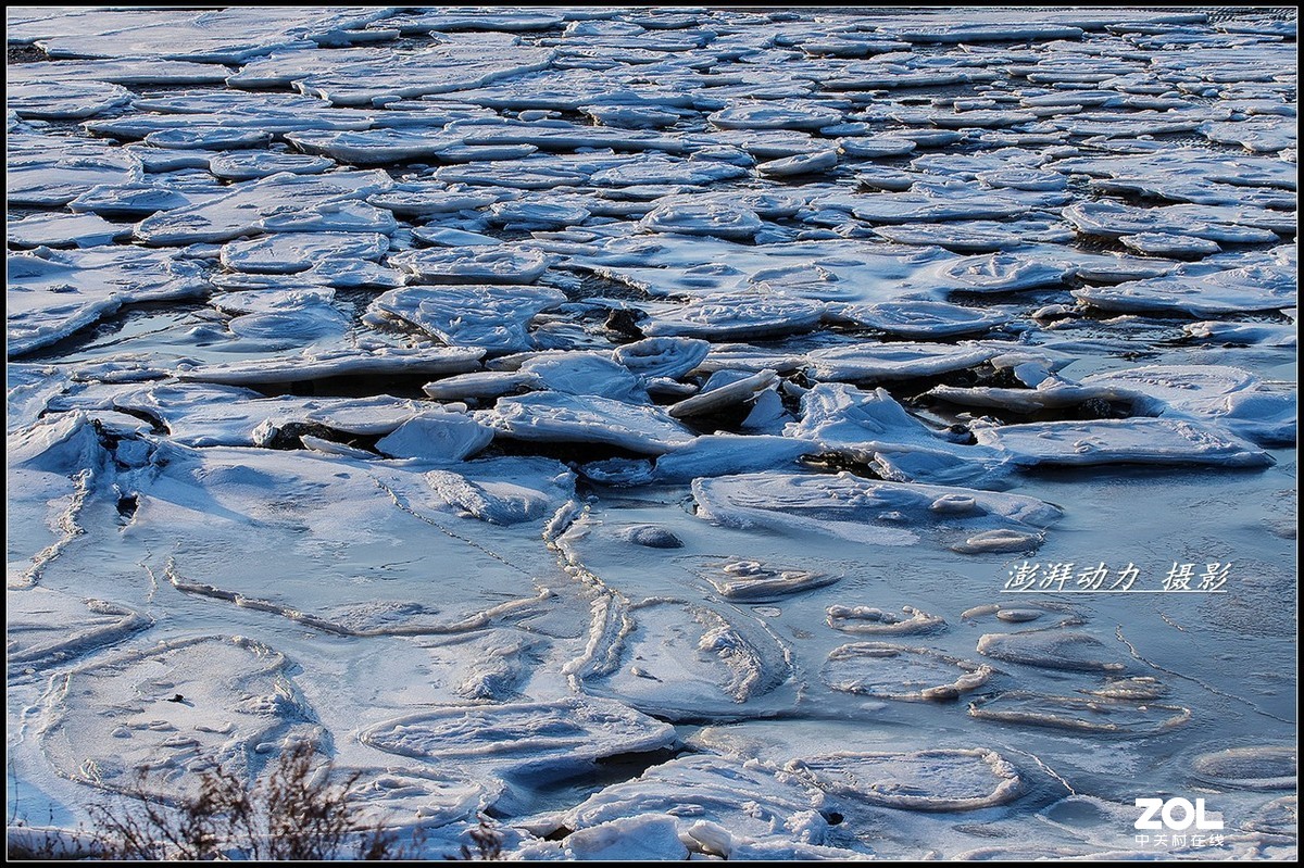 渤海湾的海冰（秦皇岛）二