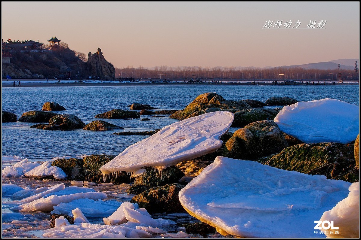 渤海湾的海冰（秦皇岛）二