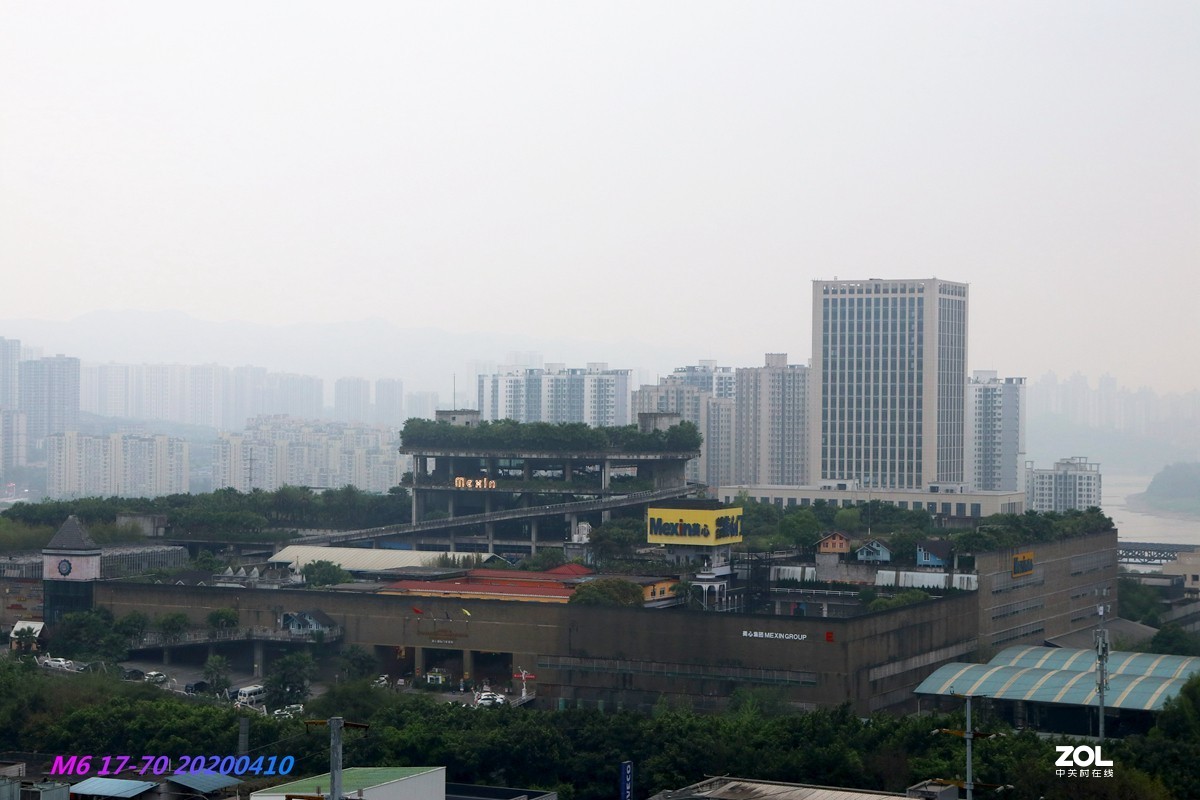 EOS M6 城市蓝天白云