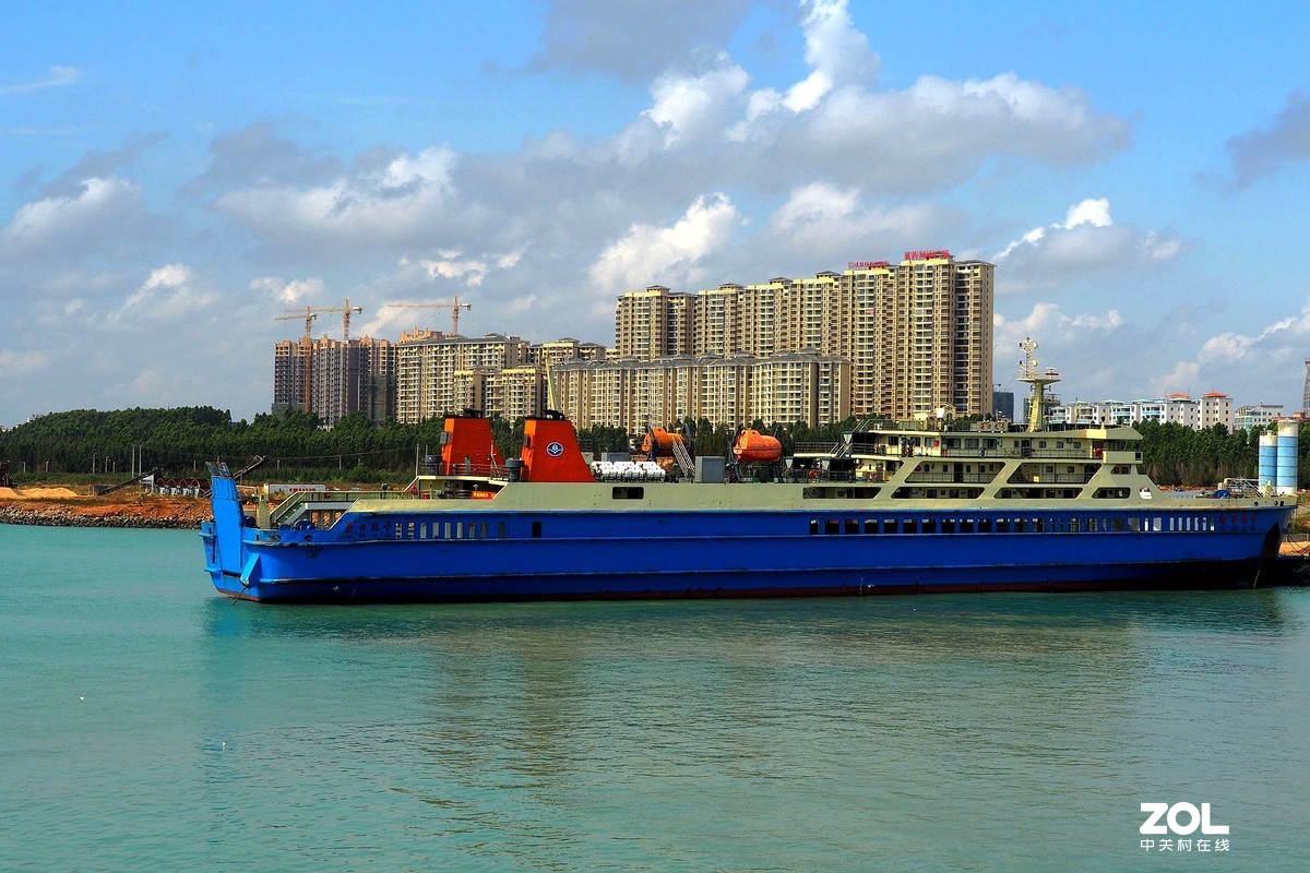 自駕途拍瓊州海峽輪渡