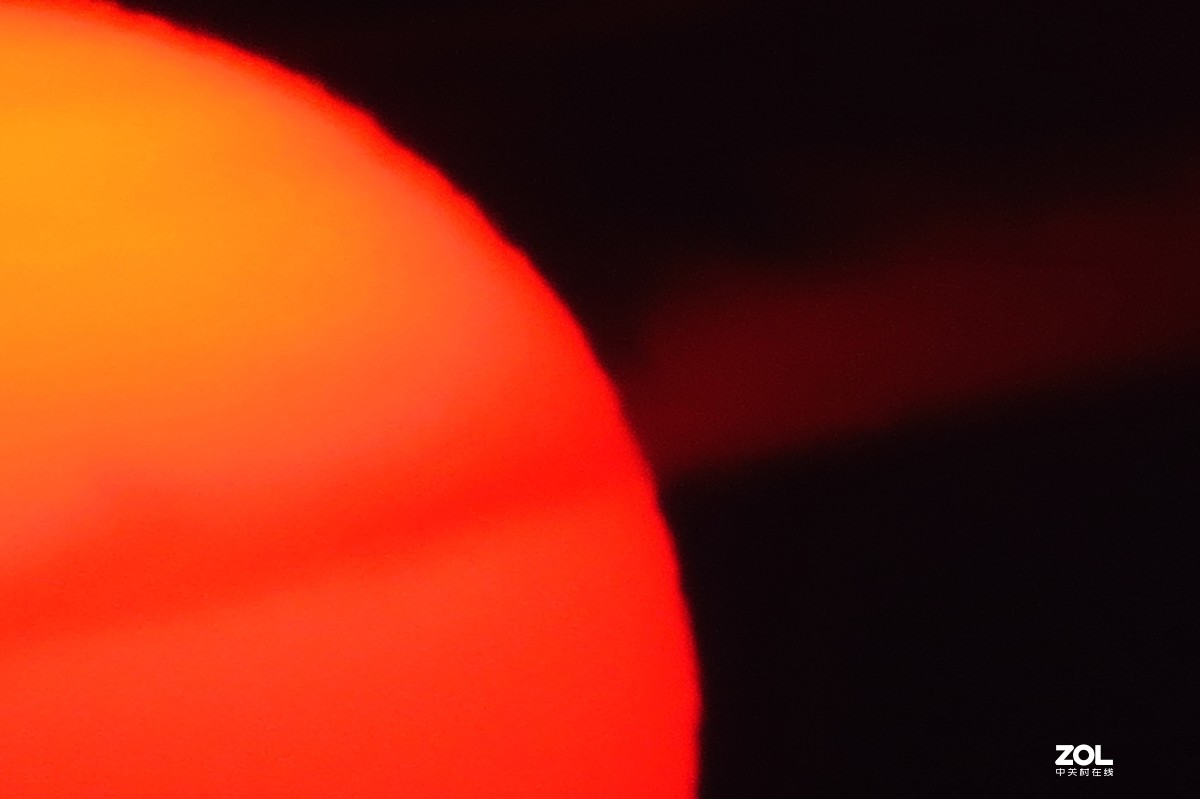 下班路上随手拍：初春之夕阳西下……