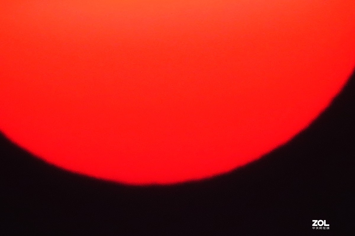 下班路上随手拍：初春之夕阳西下……