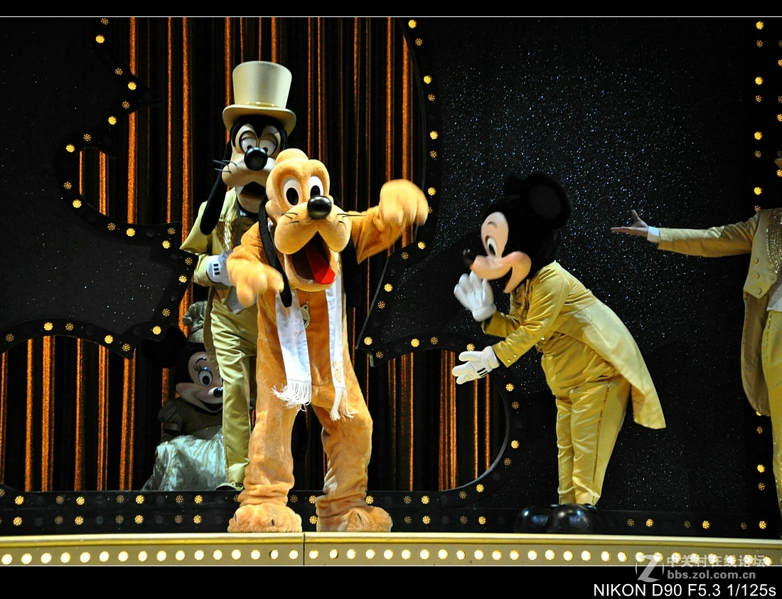 ★香港迪士尼欢乐游（五）---迪士尼剧院表演【米奇金奖音乐剧】★