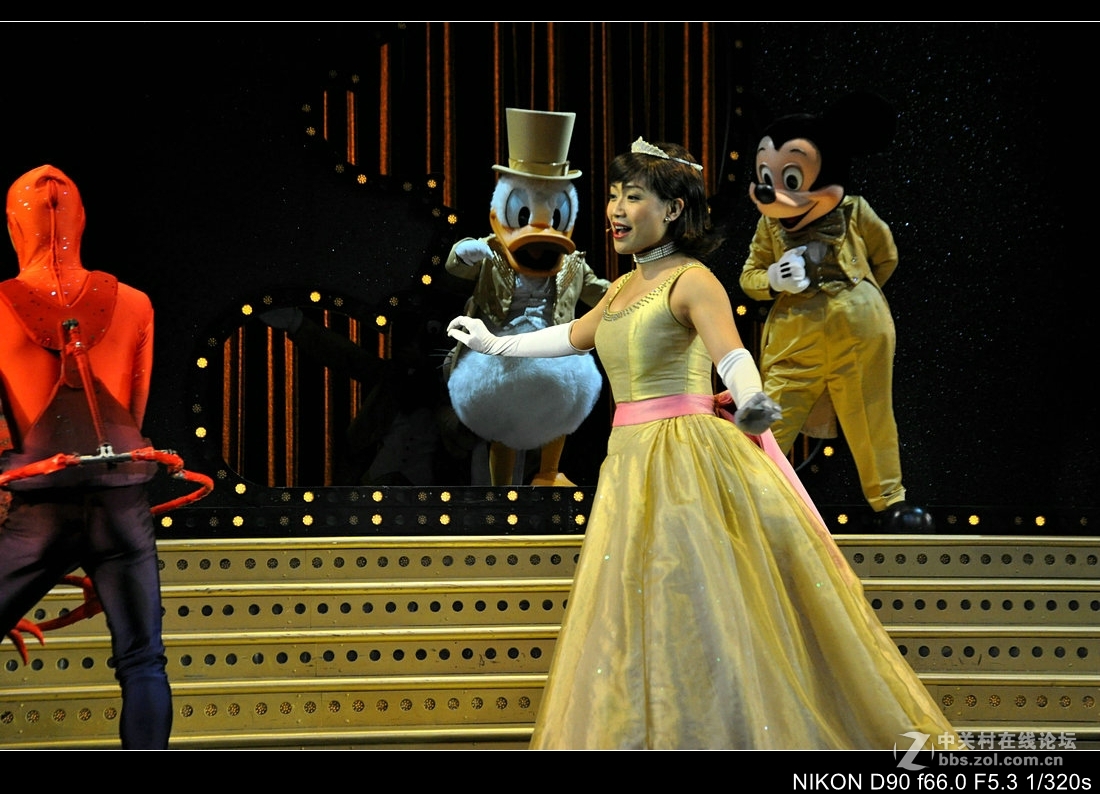★香港迪士尼欢乐游（五）---迪士尼剧院表演【米奇金奖音乐剧】★