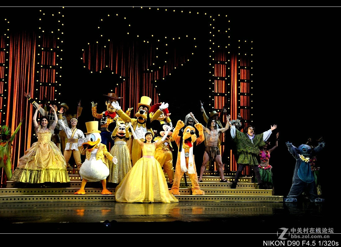 ★香港迪士尼欢乐游（五）---迪士尼剧院表演【米奇金奖音乐剧】★