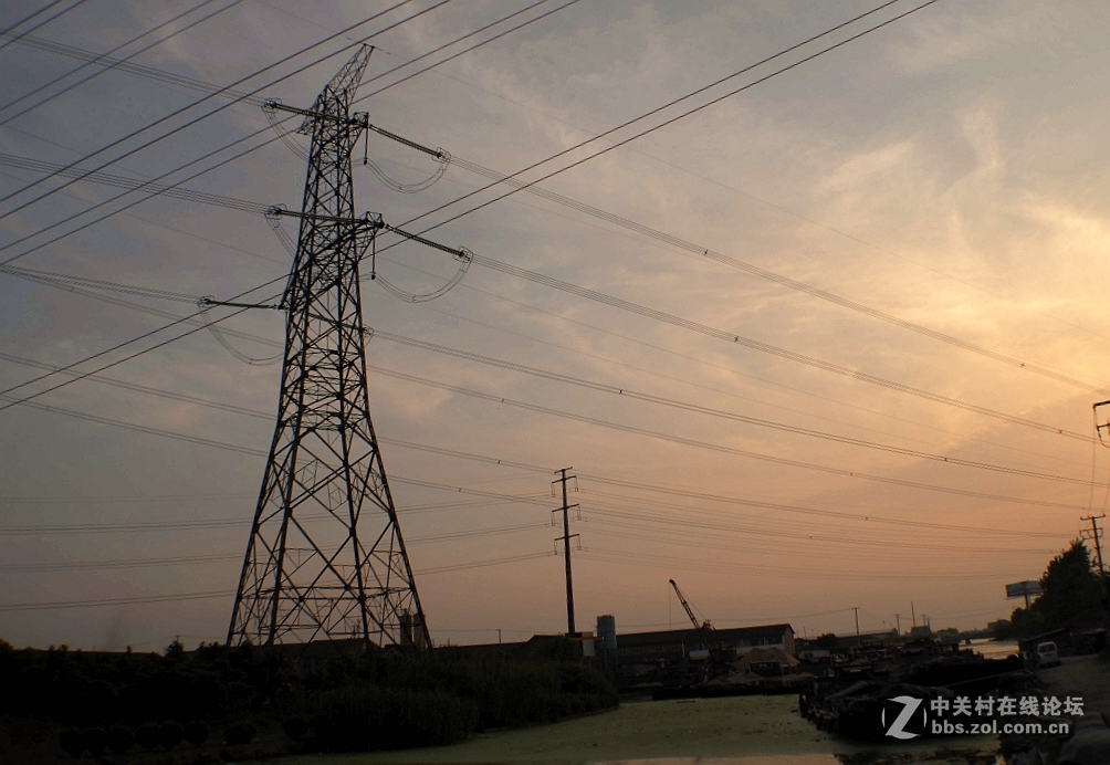 【城市光动脉】高压电线塔